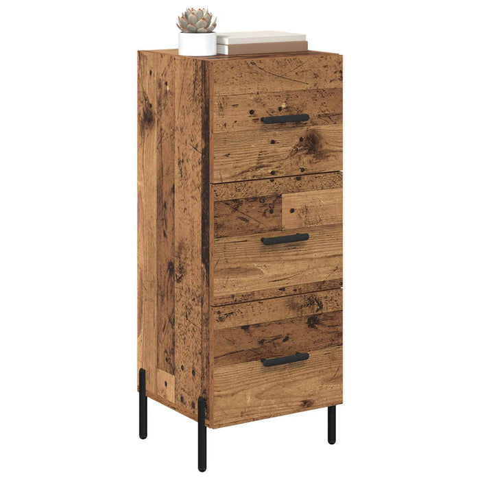 Bufet cu sertar Lemn vechi 34 x 34.5 x 90 cm Lemn compozit - WALTI WALTI