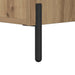 Bufet stejar artizanal 34 x 34.5 x 90 cm Lemn compozit - WALTI WALTI