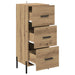 Bufet stejar artizanal 34 x 34.5 x 90 cm Lemn compozit - WALTI WALTI