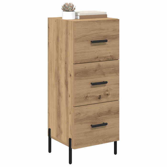 Bufet stejar artizanal 34 x 34.5 x 90 cm Lemn compozit - WALTI WALTI