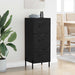 Bufet cu sertar Stejar negru 34 x 34.5 x 90 cm Lemn compozit - WALTI WALTI