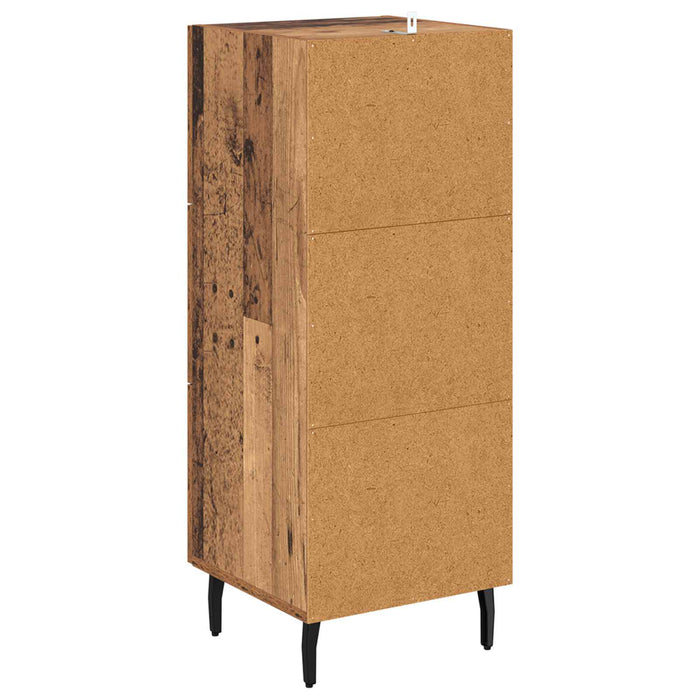 Bufet cu sertar Lemn vechi 34 x 34.5 x 90 cm Lemn compozit - WALTI WALTI