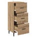 Bufet stejar artizanal 34 x 34.5 x 90 cm Lemn compozit - WALTI WALTI