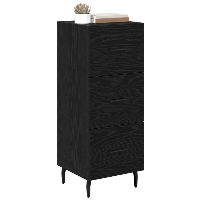 Bufet cu sertar Stejar negru 34 x 34.5 x 90 cm Lemn compozit - WALTI WALTI