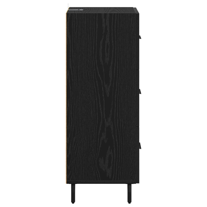 Bufet cu sertar Stejar negru 34 x 34.5 x 90 cm Lemn compozit - WALTI WALTI