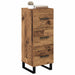 Bufet Lemn Vechi 34,5 x 34 x 90 cm Lemn Ingineresc și Fier - WALTI WALTI
