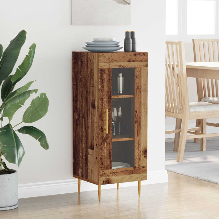 Bufet Lemn vechi 34 x 34.5 x 90 cm Lemn compozit - WALTI WALTI