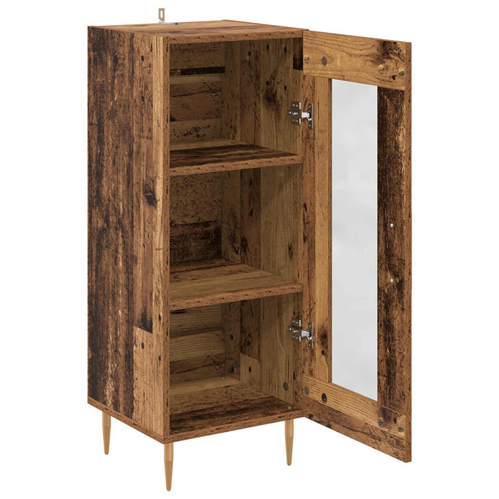 Bufet Lemn vechi 34 x 34.5 x 90 cm Lemn compozit - WALTI WALTI