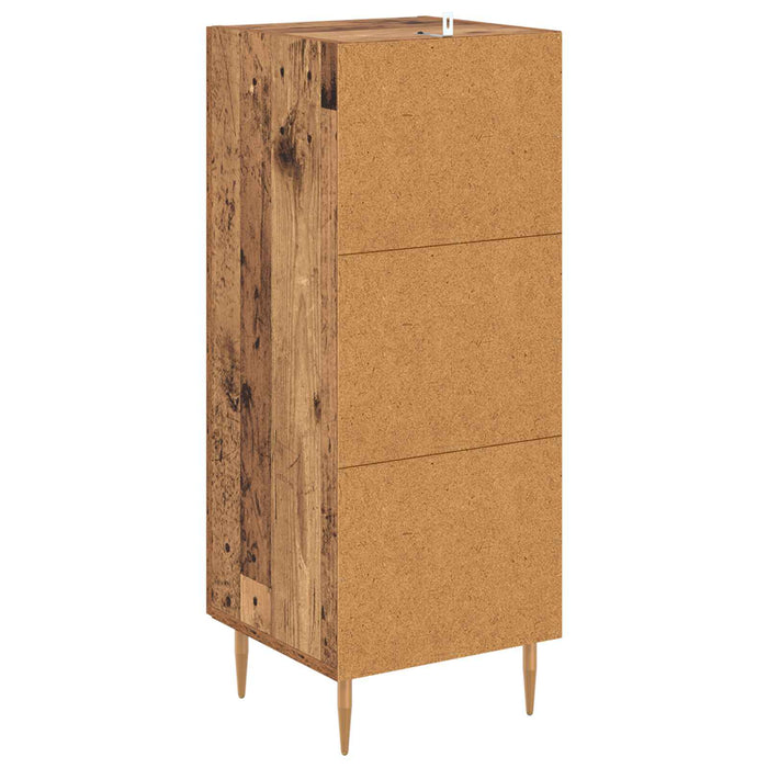 Bufet Lemn vechi 34 x 34.5 x 90 cm Lemn compozit - WALTI WALTI