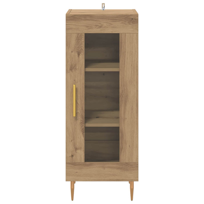 Bufet stejar artizanal 34 x 34.5 x 90 cm Lemn compozit - WALTI WALTI