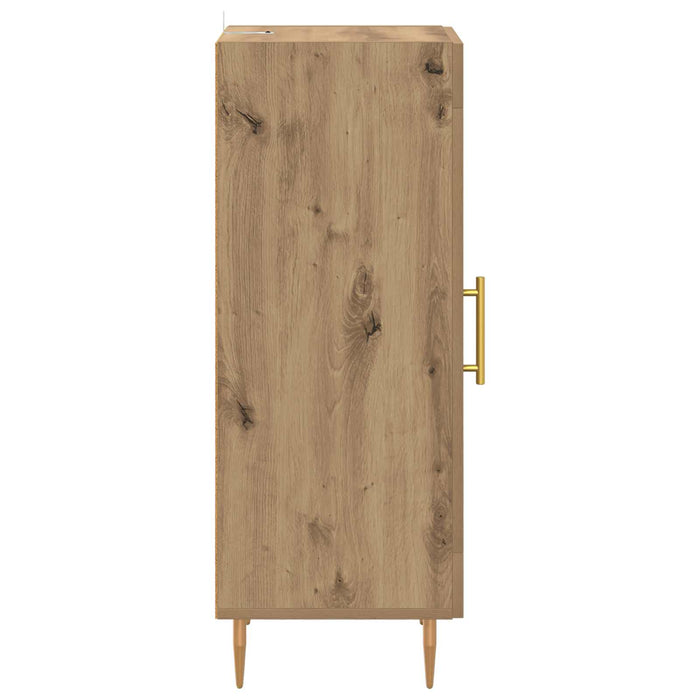 Bufet stejar artizanal 34 x 34.5 x 90 cm Lemn compozit - WALTI WALTI