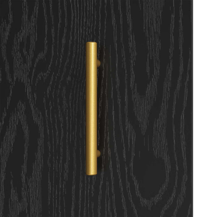 Bufet Stejar negru 34 x 34.5 x 90 cm Lemn compozit - WALTI WALTI
