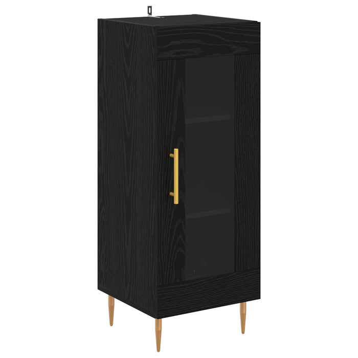 Bufet Stejar negru 34 x 34.5 x 90 cm Lemn compozit - WALTI WALTI