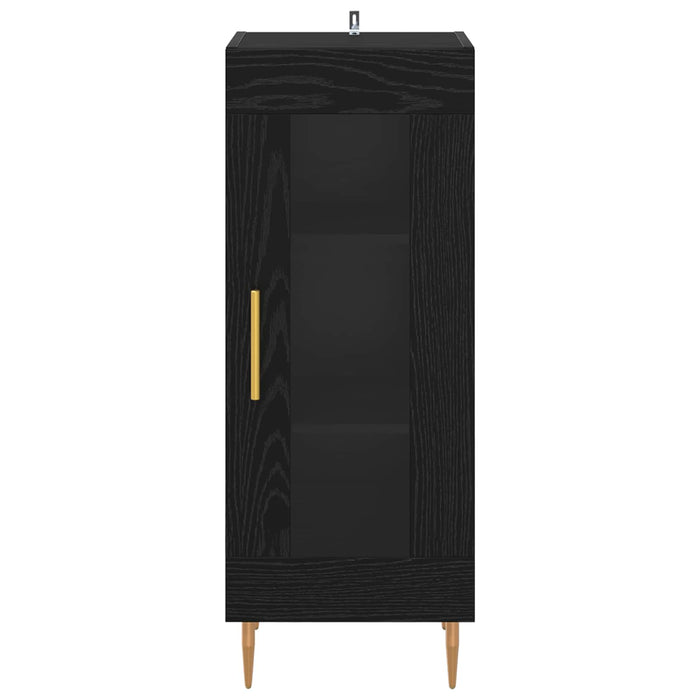 Bufet Stejar negru 34 x 34.5 x 90 cm Lemn compozit - WALTI WALTI
