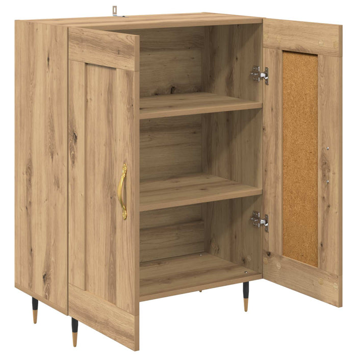 Bufet Stejar Artizanal 69,5 x 34 x 90 cm Lemn compozit - WALTI WALTI
