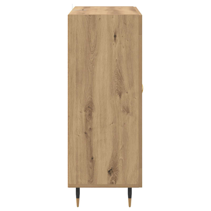 Bufet Stejar Artizanal 69,5 x 34 x 90 cm Lemn compozit - WALTI WALTI