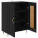 Bufet Stejar Negru 69,5 x 34 x 90 cm Lemn compozit - WALTI WALTI