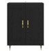 Bufet Stejar Negru 69,5 x 34 x 90 cm Lemn compozit - WALTI WALTI