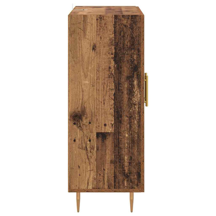 Bufet Lemn Vechi 69,5 x 34 x 90 cm Lemn Ingineresc și Fier - WALTI WALTI