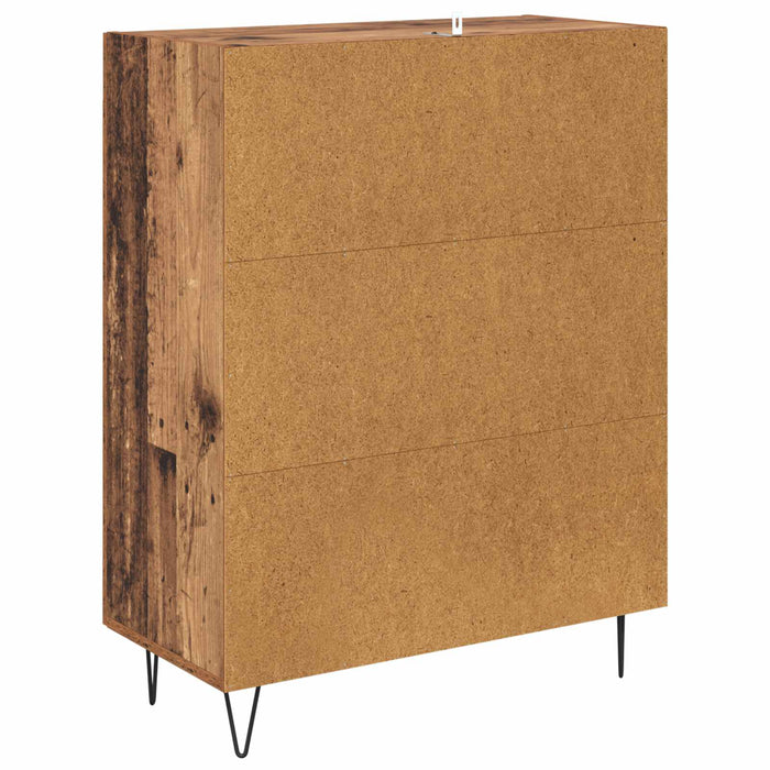 Bufet Lemn Vechi 69,5 x 34 x 90 cm Lemn Ingineresc și Fier - WALTI WALTI