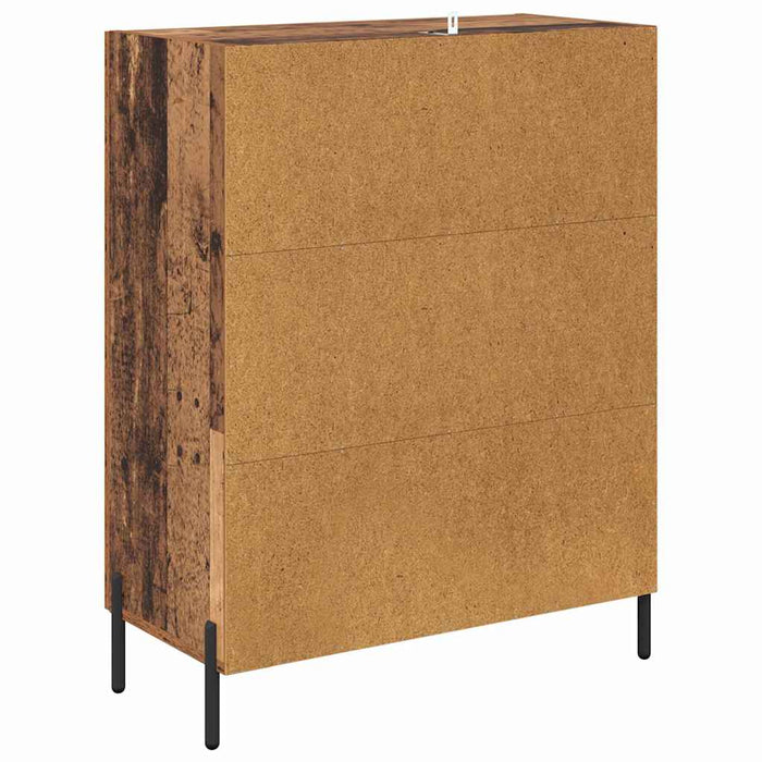 Bufet Lemn Vechi 69,5 x 34 x 90 cm Lemn Ingineresc și Fier - WALTI WALTI