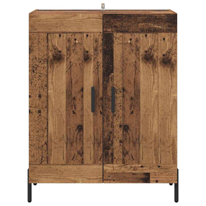 Bufet Lemn Vechi 69,5 x 34 x 90 cm Lemn Ingineresc și Fier - WALTI WALTI