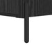 Bufet Stejar Negru 69,5 x 34 x 90 cm Lemn Ingineresc și Fier - WALTI WALTI