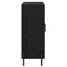 Bufet Stejar Negru 69,5 x 34 x 90 cm Lemn Ingineresc și Fier - WALTI WALTI
