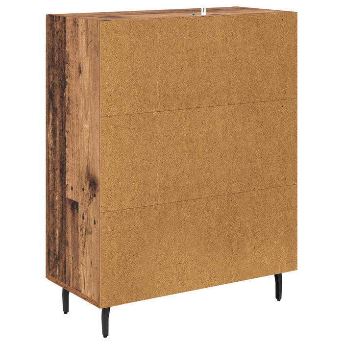 Bufet Lemn Vechi 69,5 x 34 x 90 cm Lemn Ingineresc și Fier - WALTI WALTI