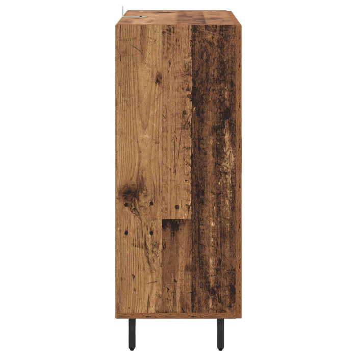 Bufet Lemn Vechi 69,5 x 34 x 90 cm Lemn Ingineresc și Fier - WALTI WALTI
