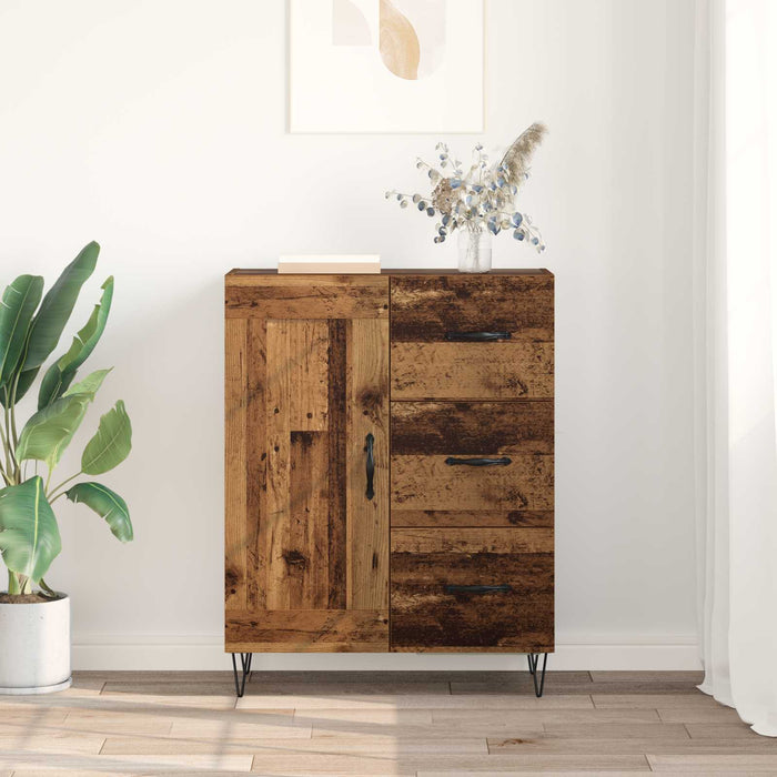 Bufet cu sertar Lemn vechi 69,5 x 34 x 90 cm Lemn prelucrat - WALTI WALTI