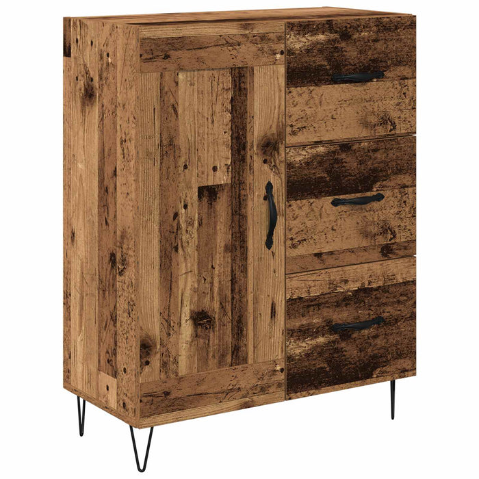 Bufet cu sertar Lemn vechi 69,5 x 34 x 90 cm Lemn prelucrat - WALTI WALTI