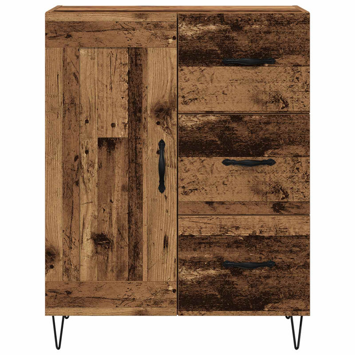 Bufet cu sertar Lemn vechi 69,5 x 34 x 90 cm Lemn prelucrat - WALTI WALTI