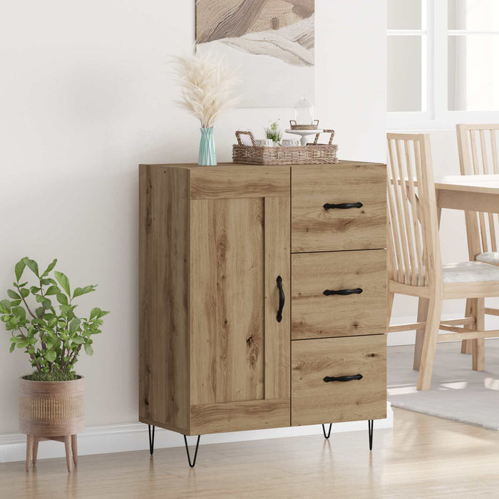 Bufet Stejar Artizanal 69,5 x 34 x 90 cm Lemn prelucrat - WALTI WALTI