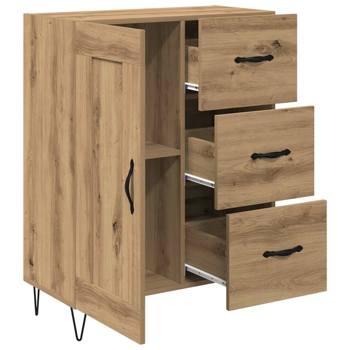 Bufet Stejar Artizanal 69,5 x 34 x 90 cm Lemn prelucrat - WALTI WALTI