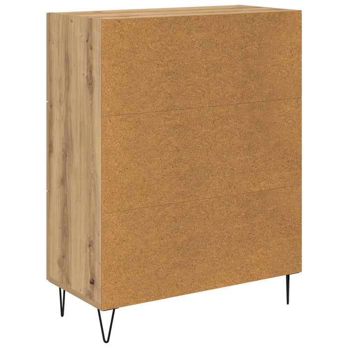 Bufet Stejar Artizanal 69,5 x 34 x 90 cm Lemn prelucrat - WALTI WALTI