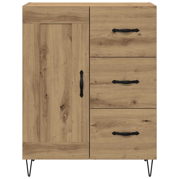 Bufet Stejar Artizanal 69,5 x 34 x 90 cm Lemn prelucrat - WALTI WALTI