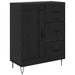 Bufet cu sertar Stejar Negru 69,5 x 34 x 90 cm Lemn prelucrat - WALTI WALTI