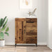 Bufet cu sertar Lemn vechi 69.5 x 34 x 90 cm Lemn compozit - WALTI WALTI
