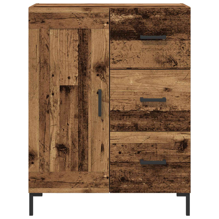 Bufet cu sertar Lemn vechi 69.5 x 34 x 90 cm Lemn compozit - WALTI WALTI