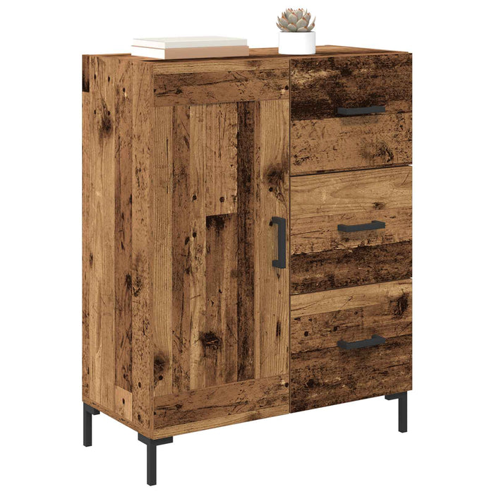 Bufet cu sertar Lemn vechi 69.5 x 34 x 90 cm Lemn compozit - WALTI WALTI