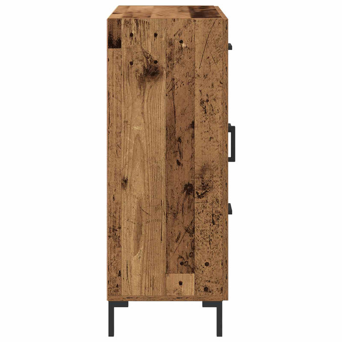 Bufet cu sertar Lemn vechi 69.5 x 34 x 90 cm Lemn compozit - WALTI WALTI