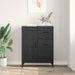 Bufet cu sertar Stejar negru 69.5 x 34 x 90 cm Lemn compozit - WALTI WALTI