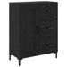 Bufet cu sertar Stejar negru 69.5 x 34 x 90 cm Lemn compozit - WALTI WALTI