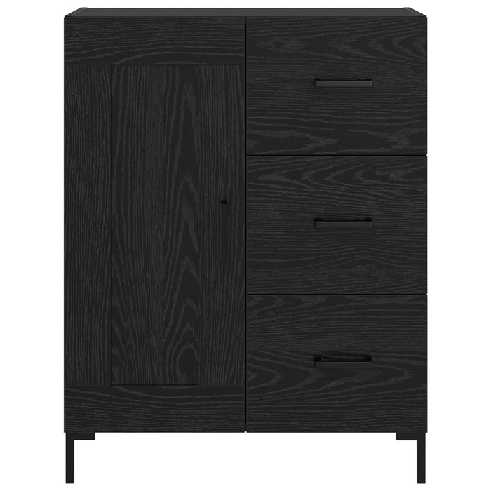 Bufet cu sertar Stejar negru 69.5 x 34 x 90 cm Lemn compozit - WALTI WALTI