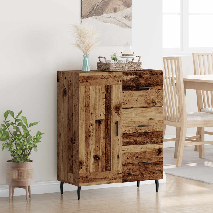 Bufet Lemn Vechi 69,5 x 34 x 90 cm Lemn Ingineresc și Fier - WALTI WALTI