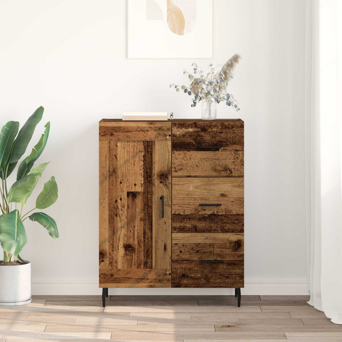 Bufet Lemn Vechi 69,5 x 34 x 90 cm Lemn Ingineresc și Fier - WALTI WALTI