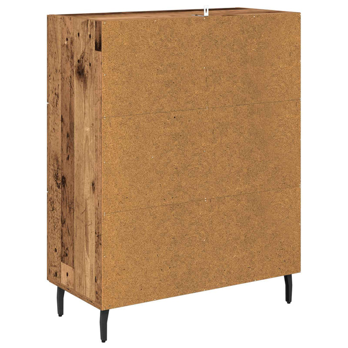 Bufet Lemn Vechi 69,5 x 34 x 90 cm Lemn Ingineresc și Fier - WALTI WALTI