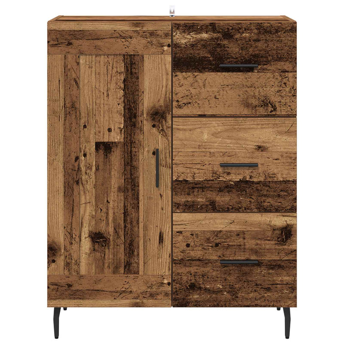 Bufet Lemn Vechi 69,5 x 34 x 90 cm Lemn Ingineresc și Fier - WALTI WALTI