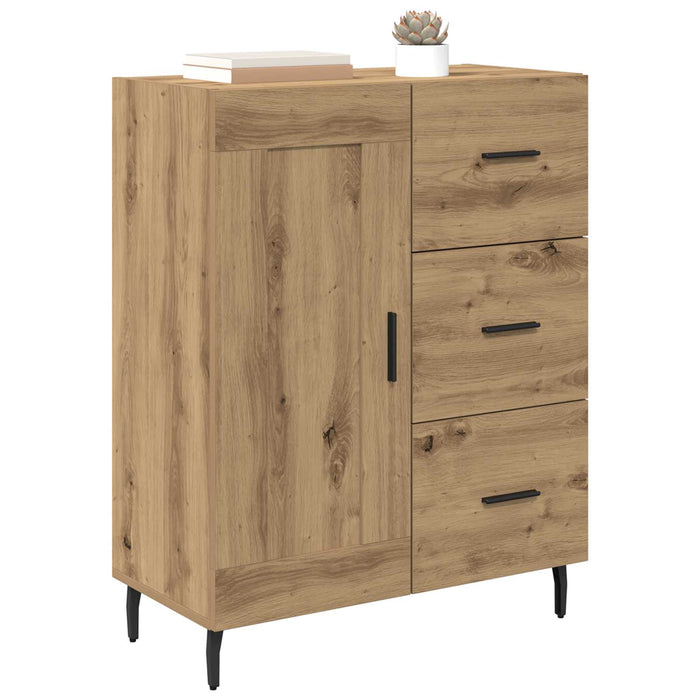 Bufet cu sertar Stejar Artizanal 69,5 x 34 x 90 cm - WALTI WALTI